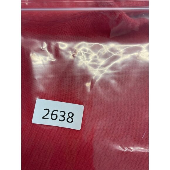 Tahari 100% 2-ply Cashmere Orange V-neck Sweater Size S Luxury - Picture 8 of 8